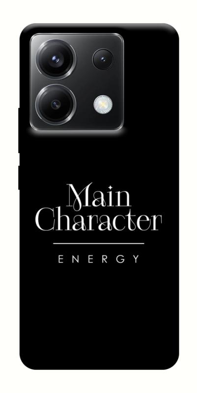 Чохол itsPrint Main character для Xiaomi Poco X6, написи, купити оптом з доставкою