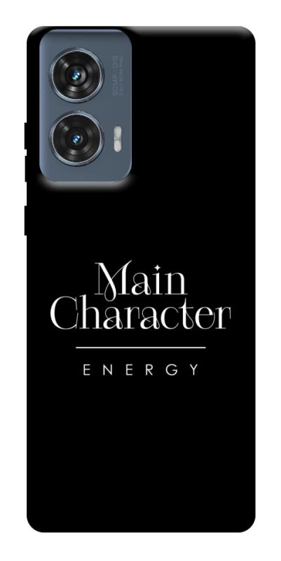 Чохол itsPrint Main character для Motorola Edge 50 Fusion, написи, купити оптом з доставкою