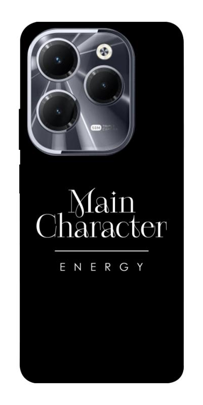 Чохол itsPrint Main character для Infinix Hot 40, написи, купити оптом з доставкою