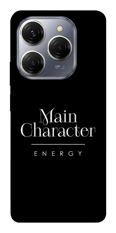 Чохол itsPrint Main character для TECNO Spark 20 Pro, написи, купити оптом з доставкою