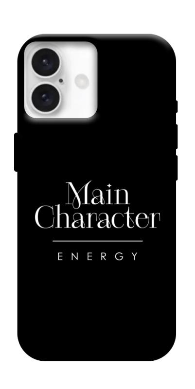 Чохол itsPrint Main character для Apple iPhone 16 (6.1"), написи, купити оптом з доставкою