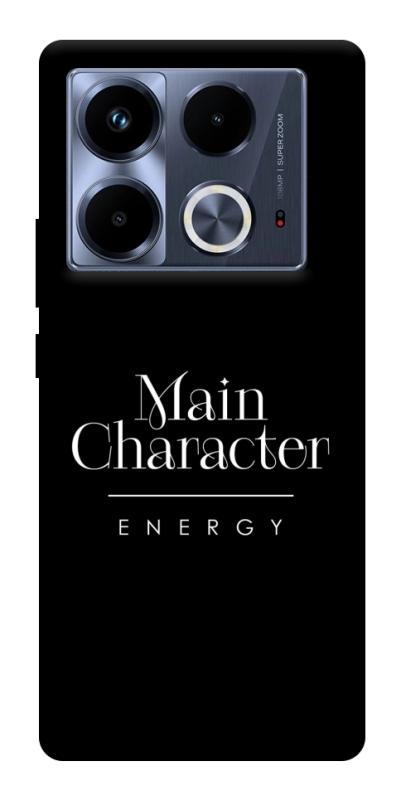 Чохол itsPrint Main character для Infinix Note 40 4G, написи, купити оптом з доставкою