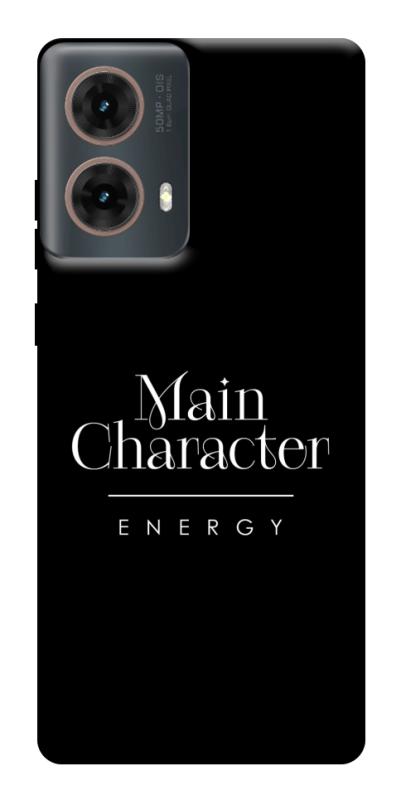 Чохол itsPrint Main character для Motorola Moto G85, написи, купити оптом з доставкою