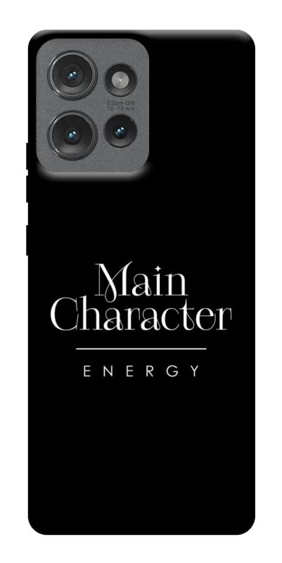 Чохол itsPrint Main character для Motorola Edge 50, написи, купити оптом з доставкою
