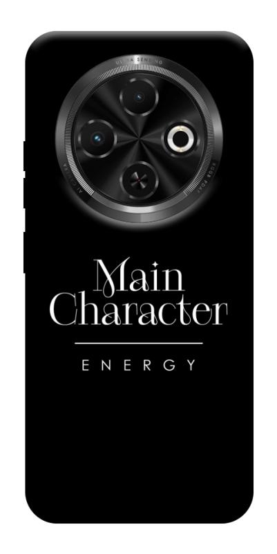 Чохол itsPrint Main character для TECNO Spark 30C, написи, купити оптом з доставкою
