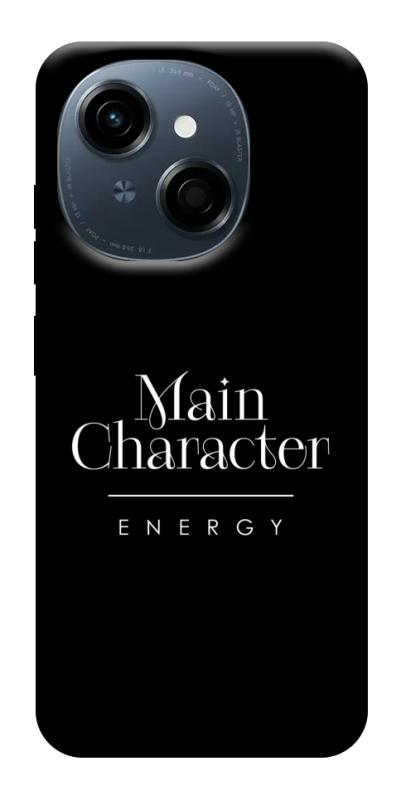 Чохол itsPrint Main character для TECNO Spark Go 1, написи, купити оптом з доставкою