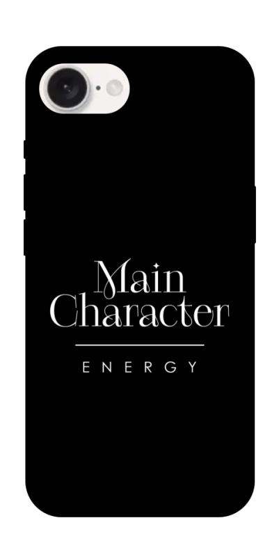 Чохол itsPrint Main character для Apple iPhone 16e (6.1"), написи, купити оптом з доставкою