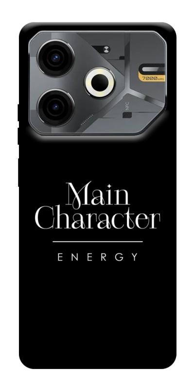 Чохол itsPrint Main character для TECNO Pova 6 Neo (LI6), написи, купити оптом з доставкою