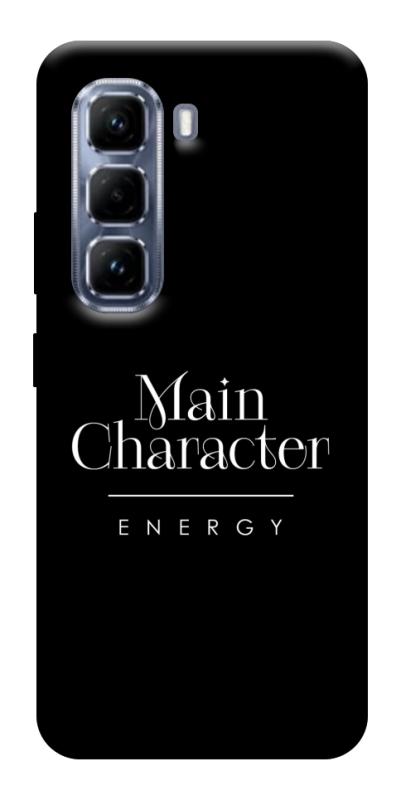 Чохол itsPrint Main character для Infinix Hot 50 Pro, написи, купити оптом з доставкою