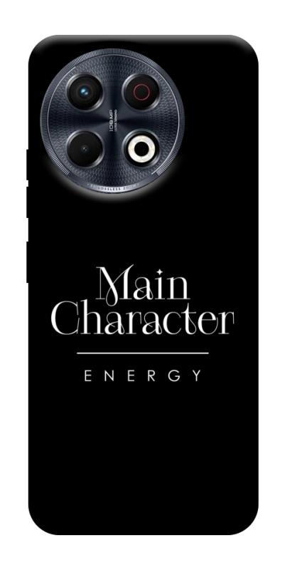 Чохол itsPrint Main character для TECNO Spark 30 Pro (KL7), написи, купити оптом з доставкою