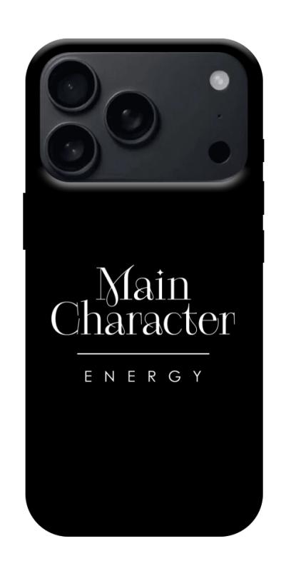 Чохол itsPrint Main character для Apple iPhone 17 Pro (6.3"), написи, купити оптом з доставкою