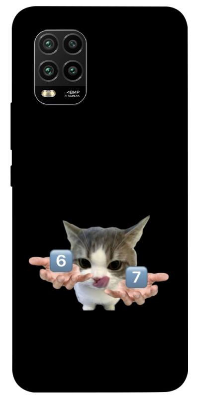 Чохол itsPrint Six Seven cat для Xiaomi Mi 10 Lite, меми, купити оптом з доставкою