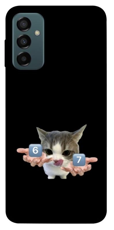 Чохол itsPrint Six Seven cat для Samsung Galaxy M23 5G, меми, купити оптом з доставкою