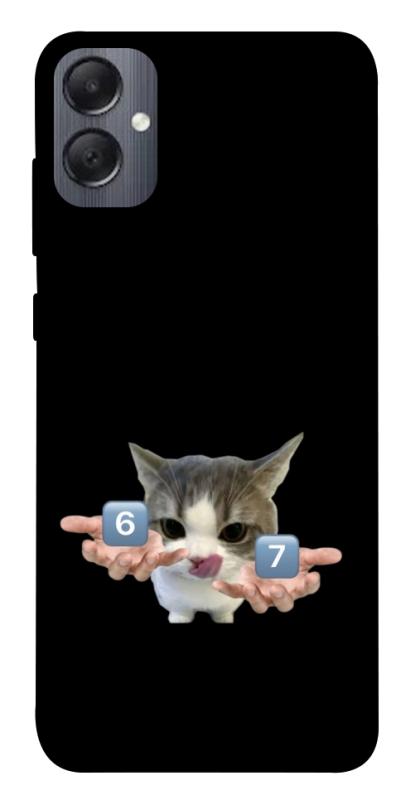 Чохол itsPrint Six Seven cat для Samsung Galaxy A05, меми, купити оптом з доставкою