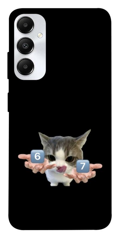 Чохол itsPrint Six Seven cat для Samsung Galaxy A05s, меми, купити оптом з доставкою