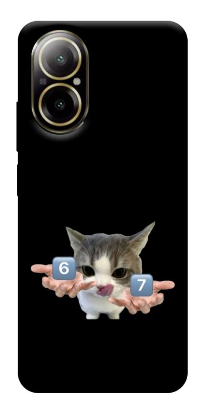 Чохол itsPrint Six Seven cat для Realme C67 4G, меми, купити оптом з доставкою