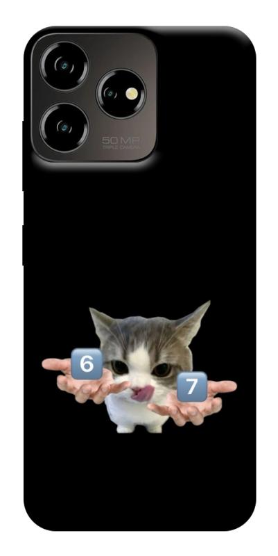 Чохол itsPrint Six Seven cat для ZTE Blade V50 Desing 4G, меми, купити оптом з доставкою