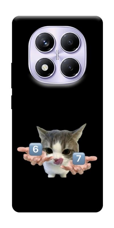Чохол itsPrint Six Seven cat для Xiaomi Redmi Note 14 Pro 4G, меми, купити оптом з доставкою