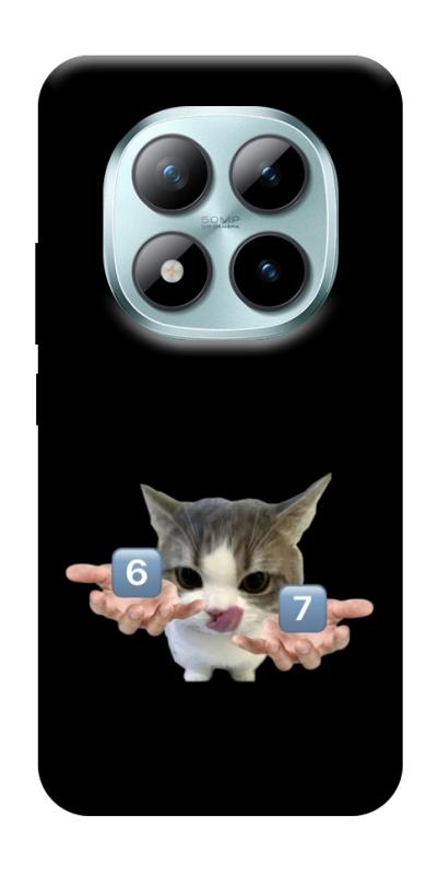 Чохол itsPrint Six Seven cat для Xiaomi Redmi Note 15 Pro+ 5G, меми, купити оптом з доставкою