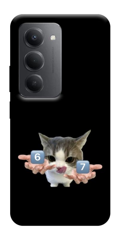 Чохол itsPrint Six Seven cat для Xiaomi Redmi 15 4G (Global) / 5G, меми, купити оптом з доставкою
