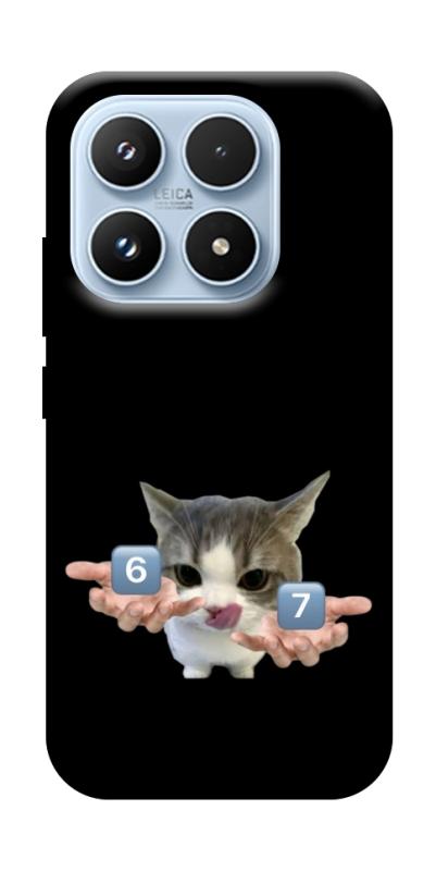 Чохол itsPrint Six Seven cat для Xiaomi 17 Pro, меми, купити оптом з доставкою
