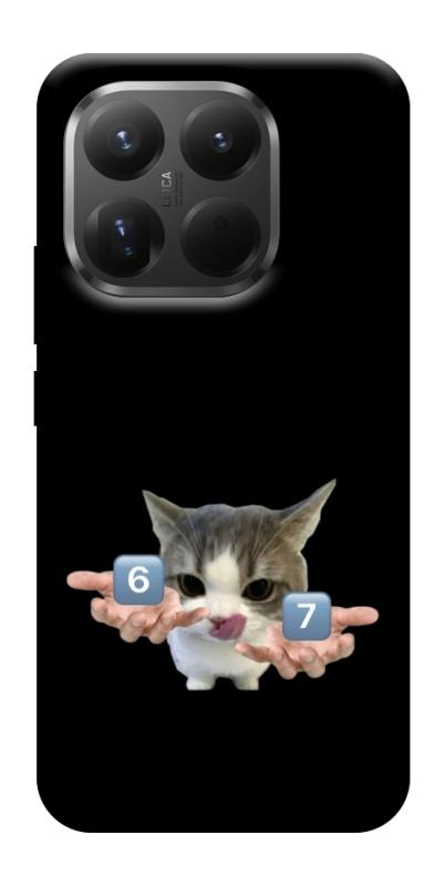 Чохол itsPrint Six Seven cat для Xiaomi 15T Pro, меми, купити оптом з доставкою