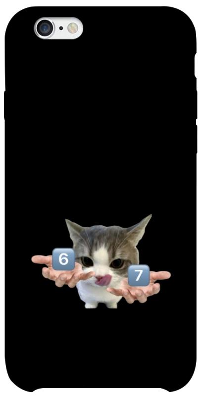 Чохол itsPrint Six Seven cat для Apple iPhone 6/6s (4.7"), меми, купити оптом з доставкою