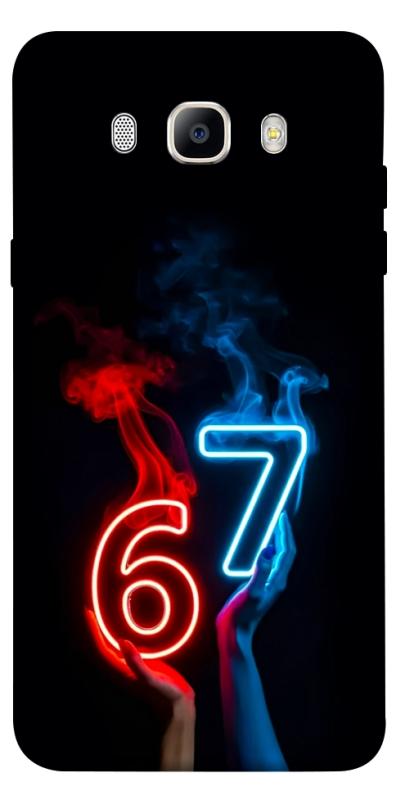 Чохол itsPrint Hands Six Seven для Samsung J510F Galaxy J5 (2016), написи, купити оптом з доставкою