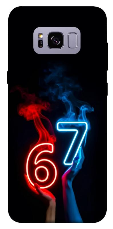 Чохол itsPrint Hands Six Seven для Samsung G955 Galaxy S8 Plus, написи, купити оптом з доставкою