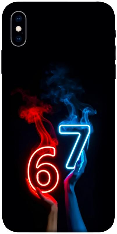 Чохол itsPrint Hands Six Seven для Apple iPhone X (5.8"), написи, купити оптом з доставкою