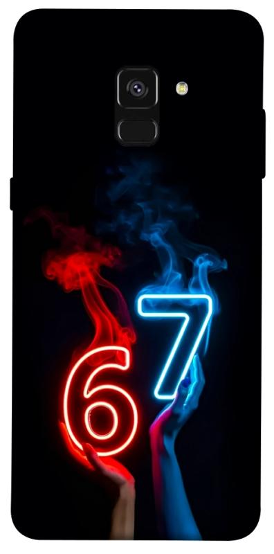 Чохол itsPrint Hands Six Seven для Samsung A530 Galaxy A8 (2018), написи, купити оптом з доставкою
