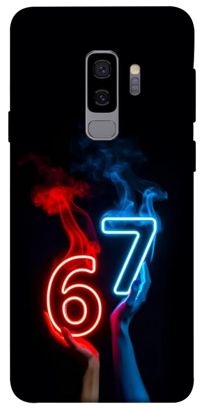 Чохол itsPrint Hands Six Seven для Samsung Galaxy S9+, написи, купити оптом з доставкою