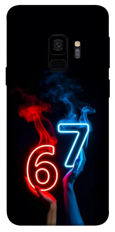 Чохол itsPrint Hands Six Seven для Samsung Galaxy S9, написи, купити оптом з доставкою