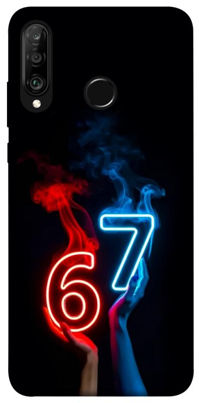 Чохол itsPrint Hands Six Seven для Huawei P30 lite, написи, купити оптом з доставкою