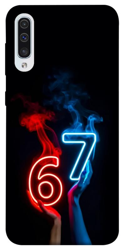Чохол itsPrint Hands Six Seven для Samsung Galaxy A50 (A505F) / A50s / A30s, написи, купити оптом з доставкою