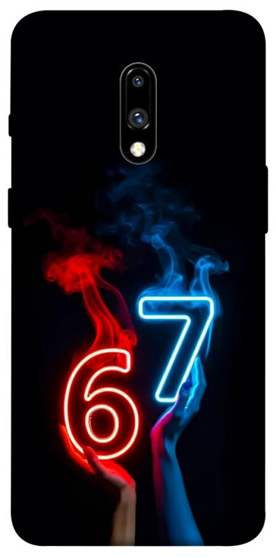 Чохол itsPrint Hands Six Seven для OnePlus 7, написи, купити оптом з доставкою
