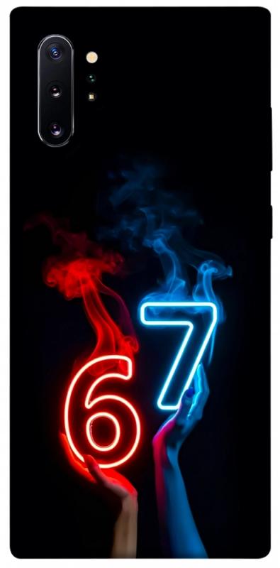 Чохол itsPrint Hands Six Seven для Samsung Galaxy Note 10 Plus, написи, купити оптом з доставкою