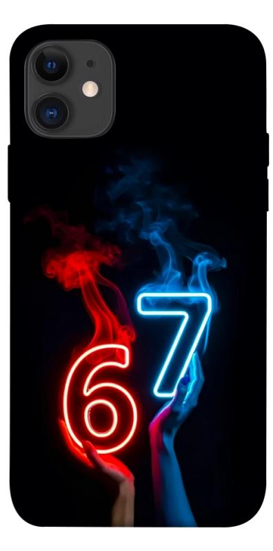 Чохол itsPrint Hands Six Seven для Apple iPhone 11 (6.1"), написи, купити оптом з доставкою