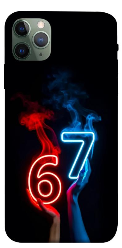 Чохол itsPrint Hands Six Seven для Apple iPhone 11 Pro Max (6.5"), написи, купити оптом з доставкою