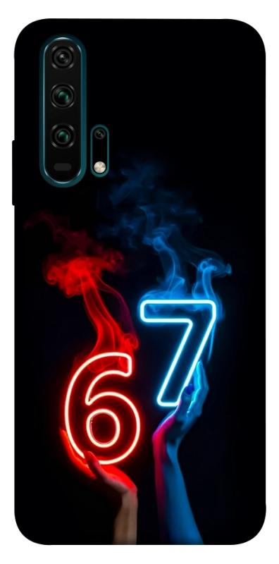 Чохол itsPrint Hands Six Seven для Huawei Honor 20 Pro, написи, купити оптом з доставкою