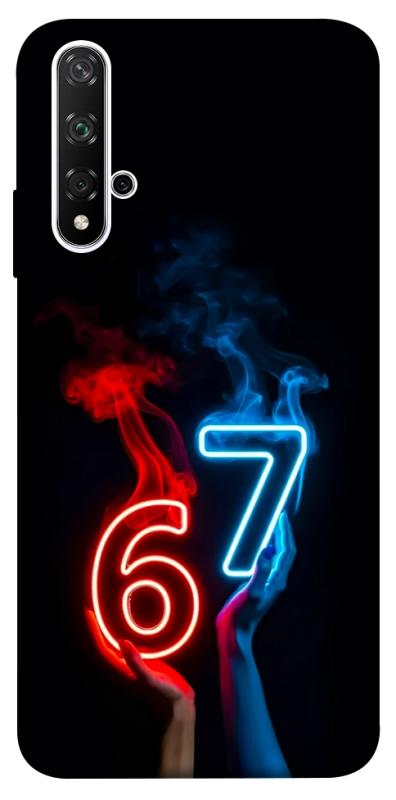Чохол itsPrint Hands Six Seven для Huawei Honor 20 / Nova 5T, написи, купити оптом з доставкою