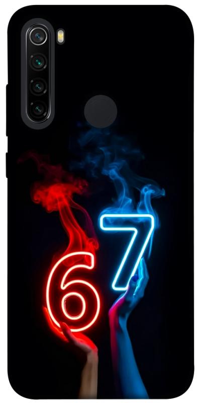 Чохол itsPrint Hands Six Seven для Xiaomi Redmi Note 8, написи, купити оптом з доставкою