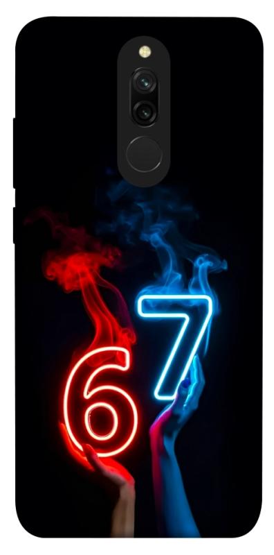 Чохол itsPrint Hands Six Seven для Xiaomi Redmi 8, написи, купити оптом з доставкою