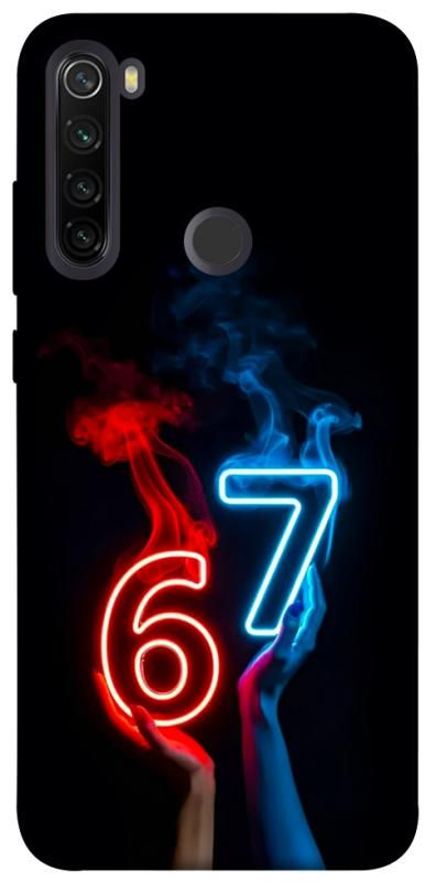 Чохол itsPrint Hands Six Seven для Xiaomi Redmi Note 8T, написи, купити оптом з доставкою