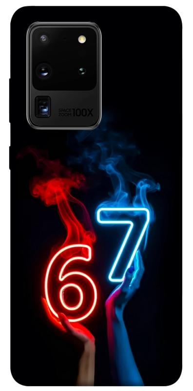 Чохол itsPrint Hands Six Seven для Samsung Galaxy S20 Ultra, написи, купити оптом з доставкою