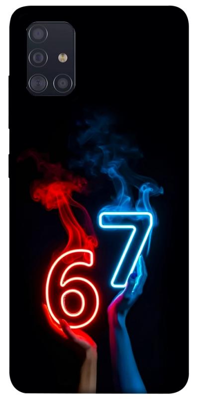 Чохол itsPrint Hands Six Seven для Samsung Galaxy A51, написи, купити оптом з доставкою