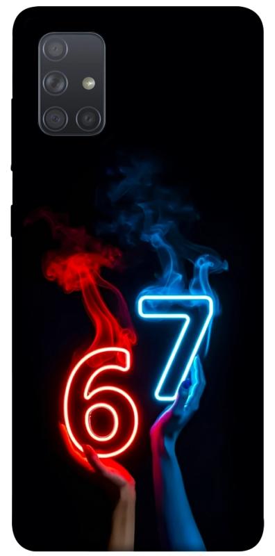 Чохол itsPrint Hands Six Seven для Samsung Galaxy A71, написи, купити оптом з доставкою