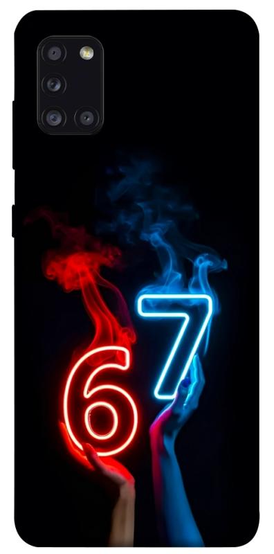 Чохол itsPrint Hands Six Seven для Samsung Galaxy A31, написи, купити оптом з доставкою