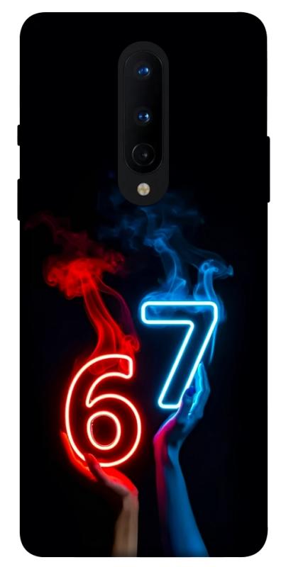 Чохол itsPrint Hands Six Seven для OnePlus 8, написи, купити оптом з доставкою