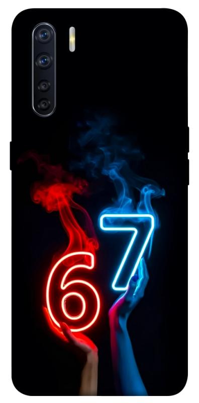 Чохол itsPrint Hands Six Seven для Oppo A91, написи, купити оптом з доставкою